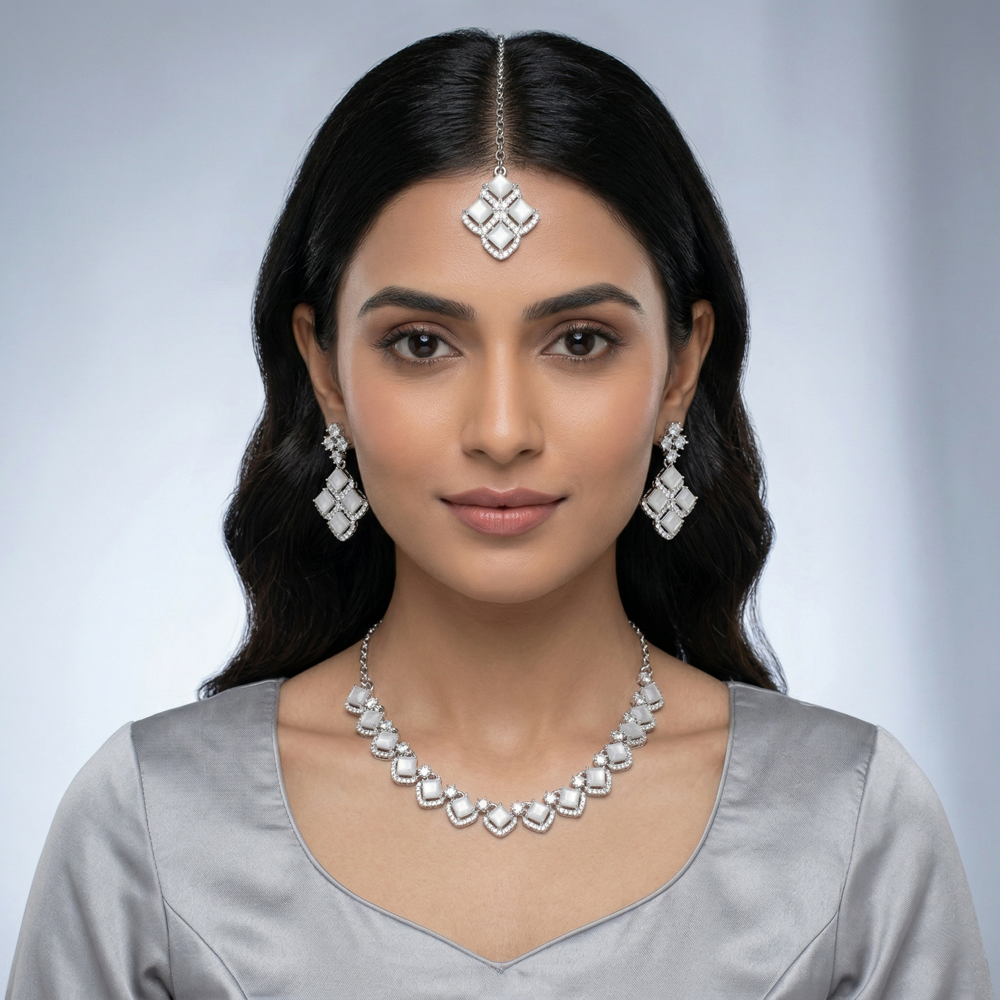 Petal Glow Bridal Necklace S6