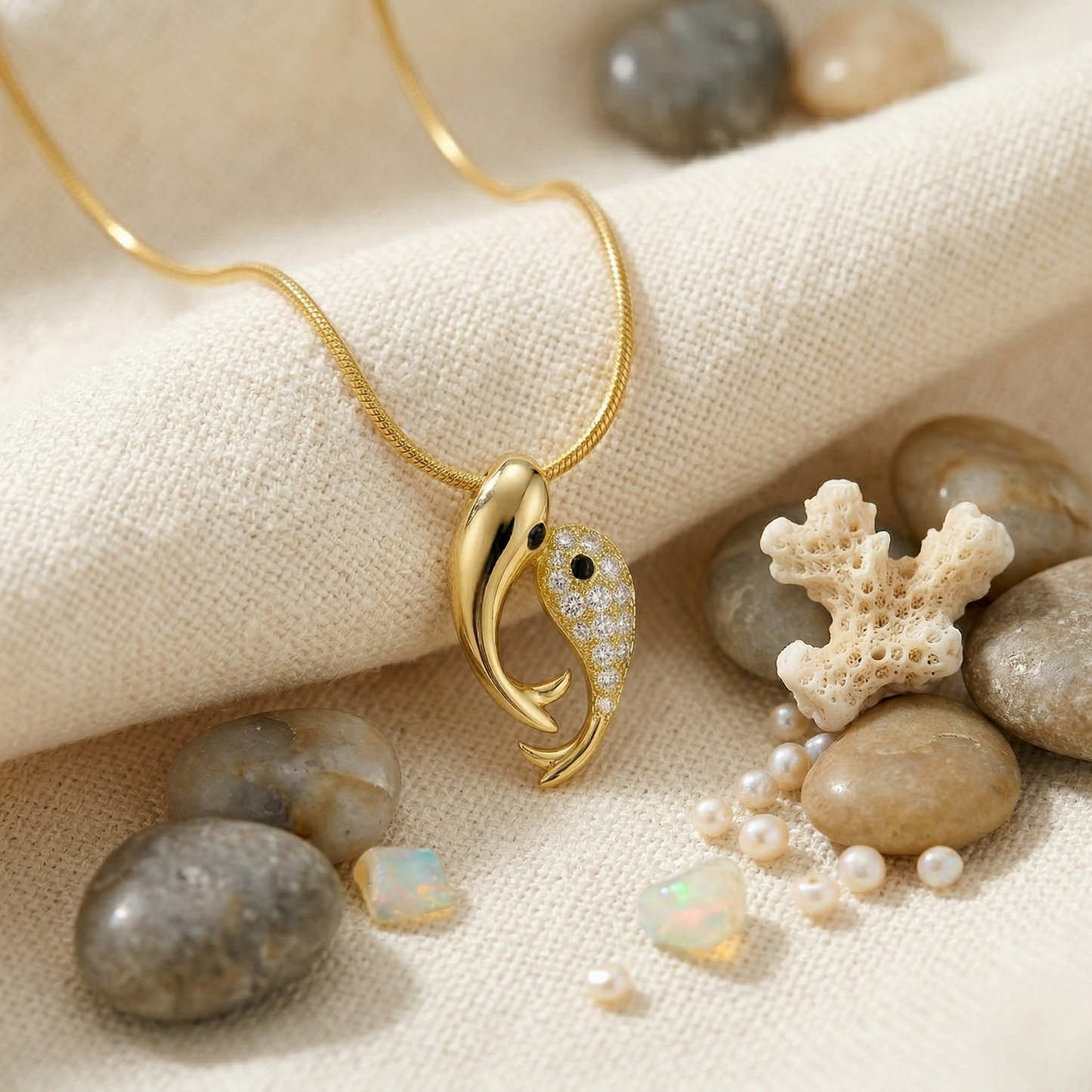 Twilight Gold Pendant