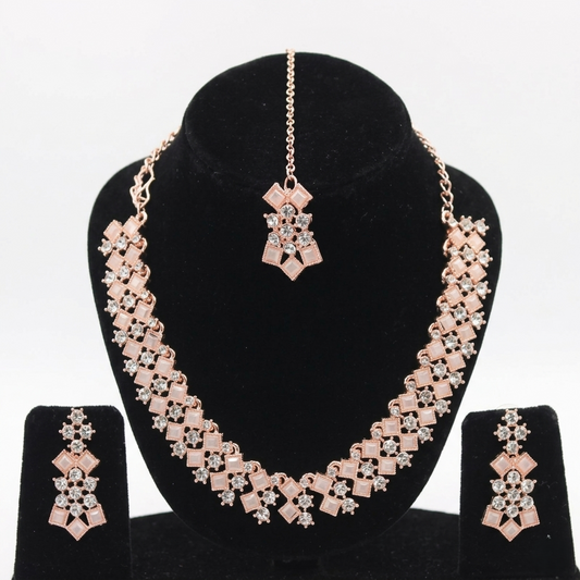 Petal Glow Bridal Necklace S3