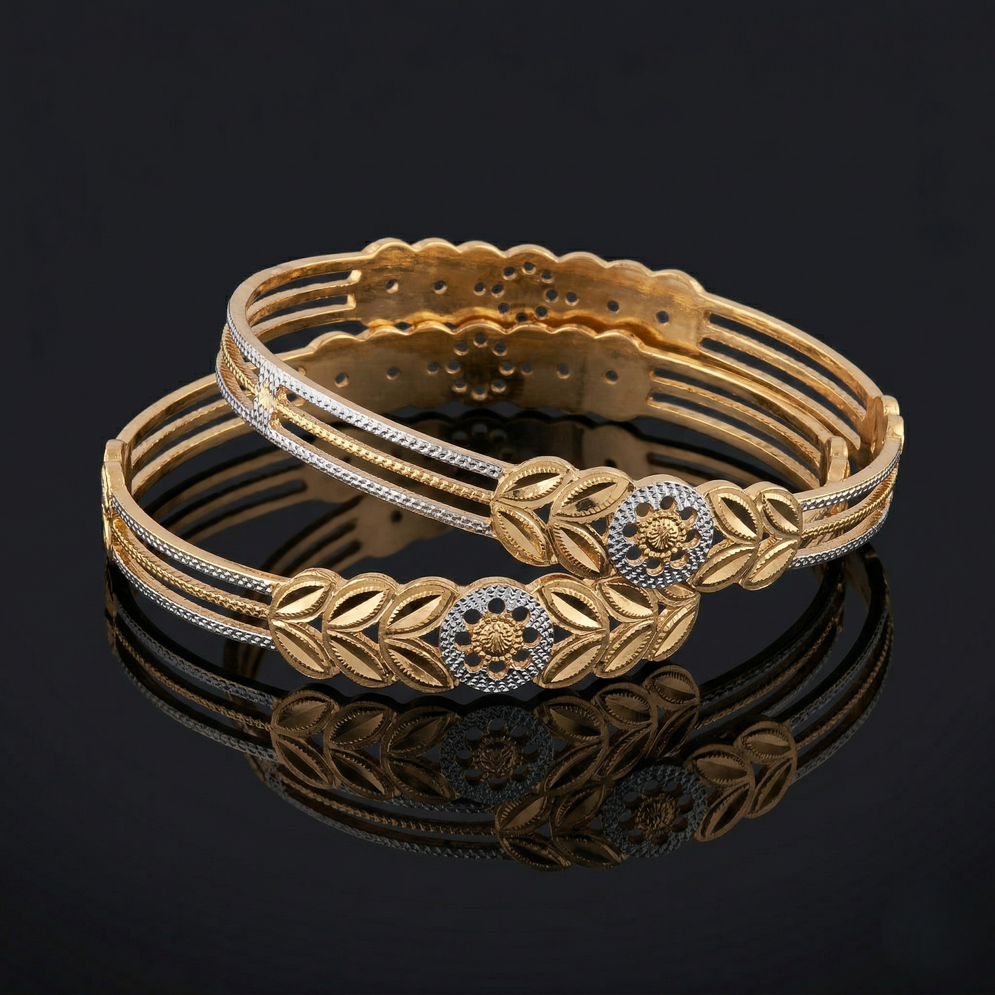 Shagun Dual Finish Bangles