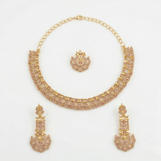 Petal Glow Bridal Necklace S5