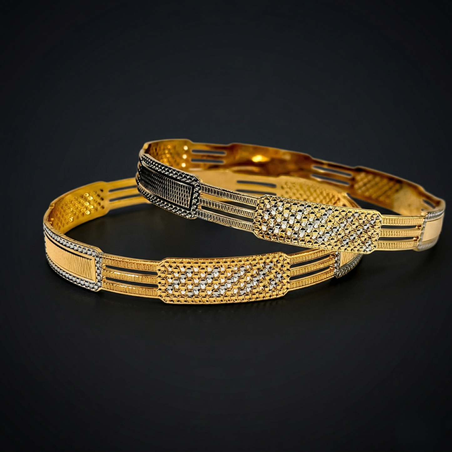 Dhira Royal Stripe Bangles