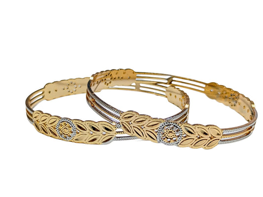 Shagun Dual Finish Bangles