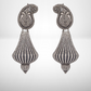 Antique Silver Paisley Earrings