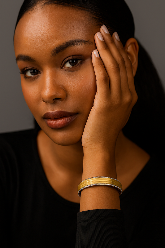 Royal Look Gold Plated Bangles Set