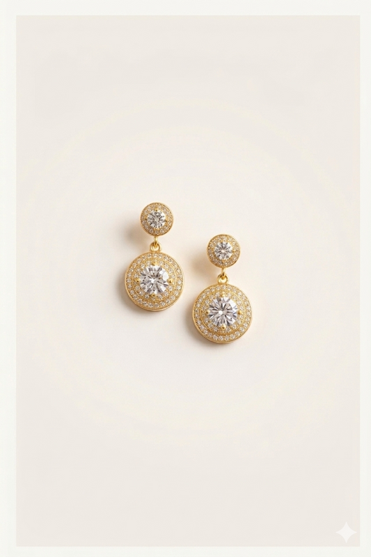 AD Halo Earrings
