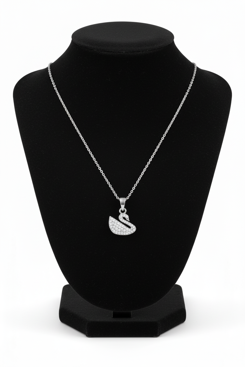 Swan Anti Tarnish Pendant