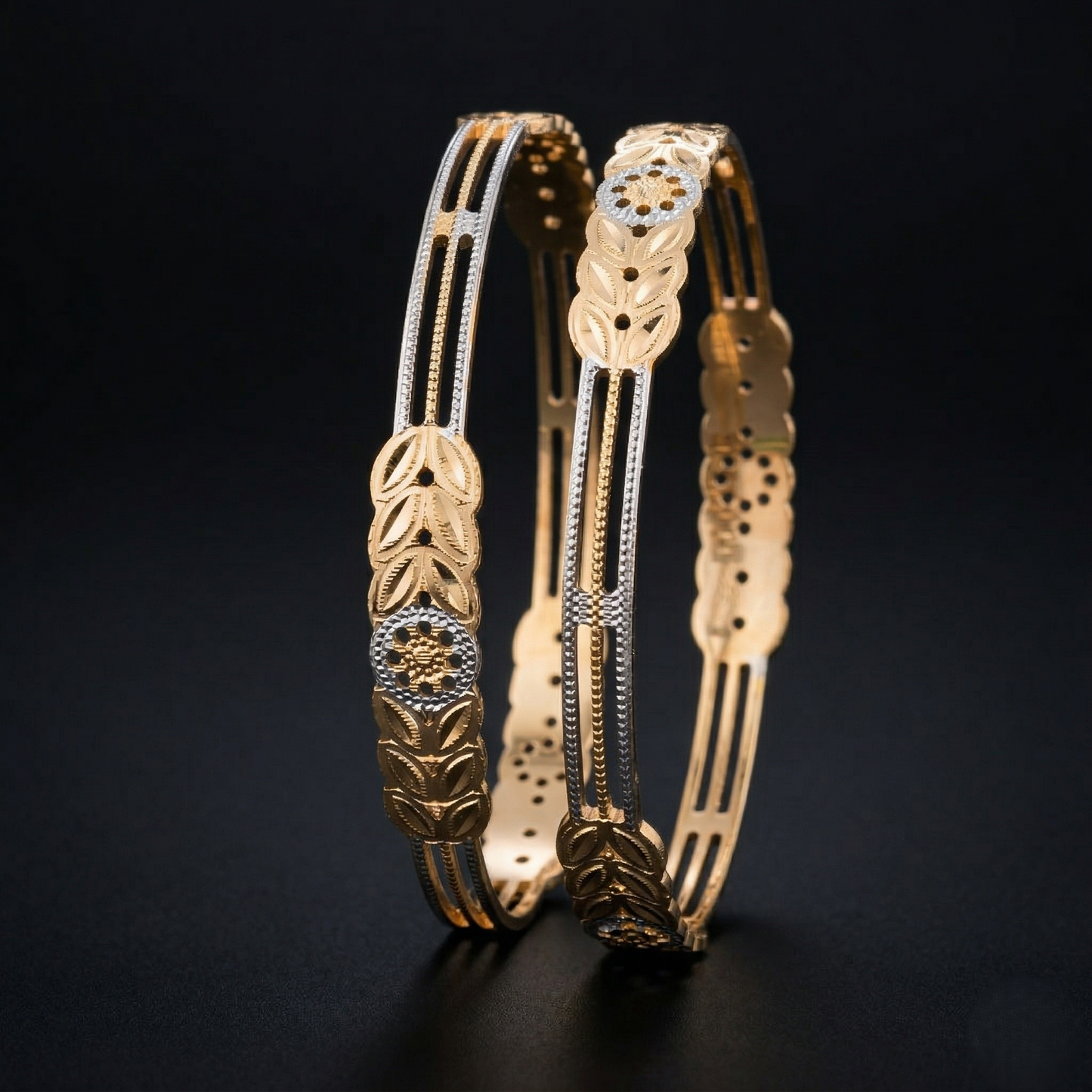 Shagun Dual Finish Bangles