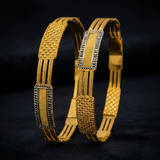 Dhira Royal Stripe Bangles