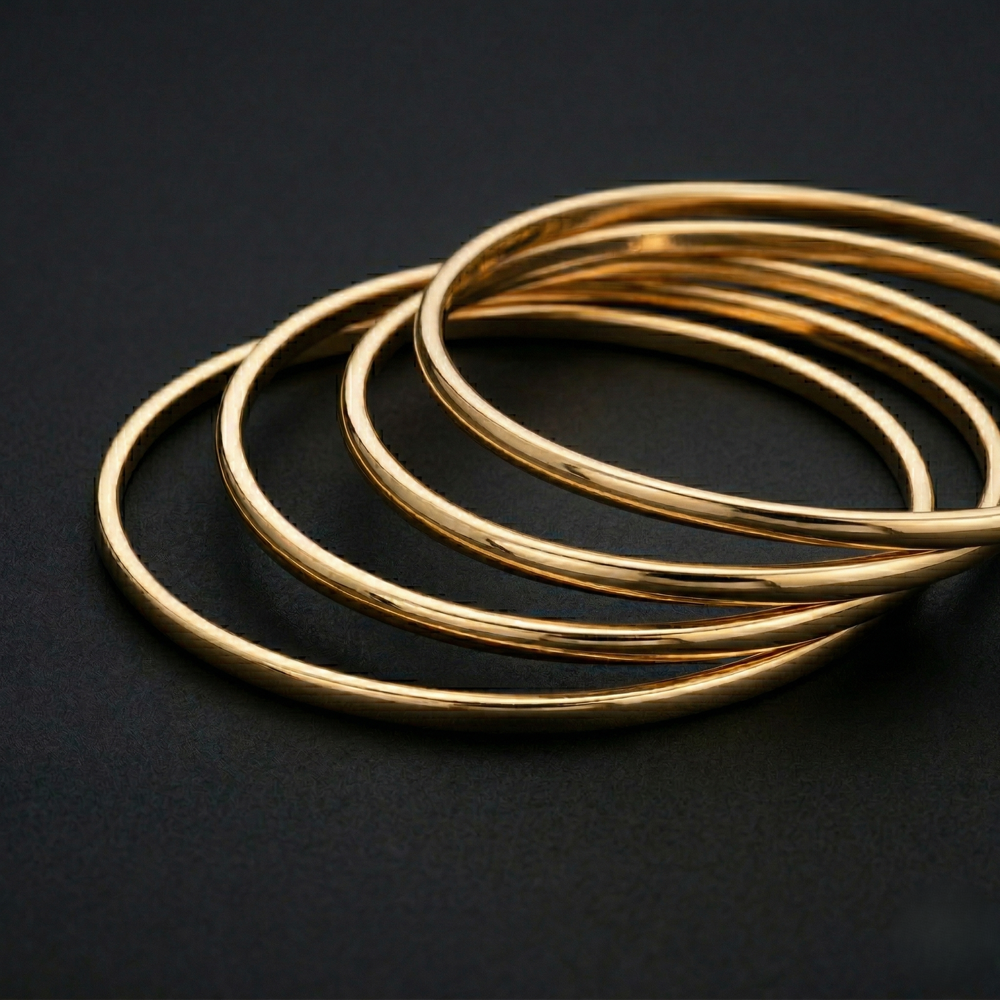Royal Radiance Gold Bangles
