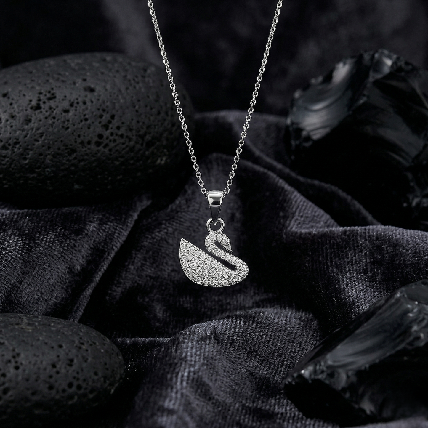 Swan Anti Tarnish Pendant