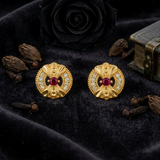 Dhira Micro Gold Studs Style 2