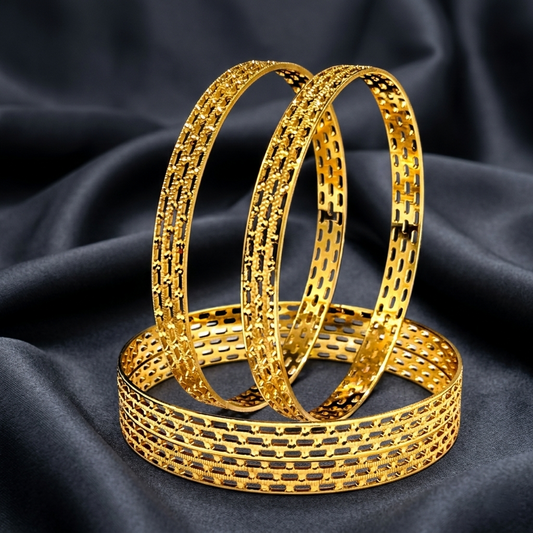 Golden Harmony Bangles