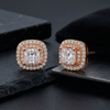 Square Halo Studs