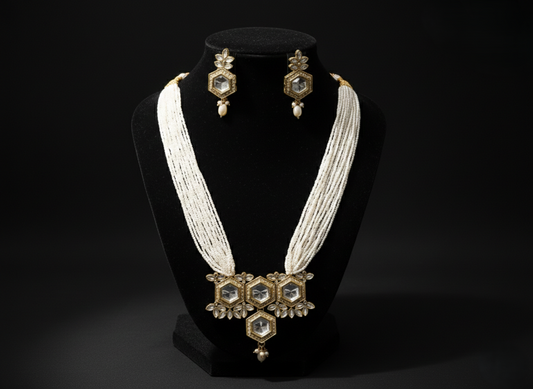 Dhira-Polki Style Necklace 2