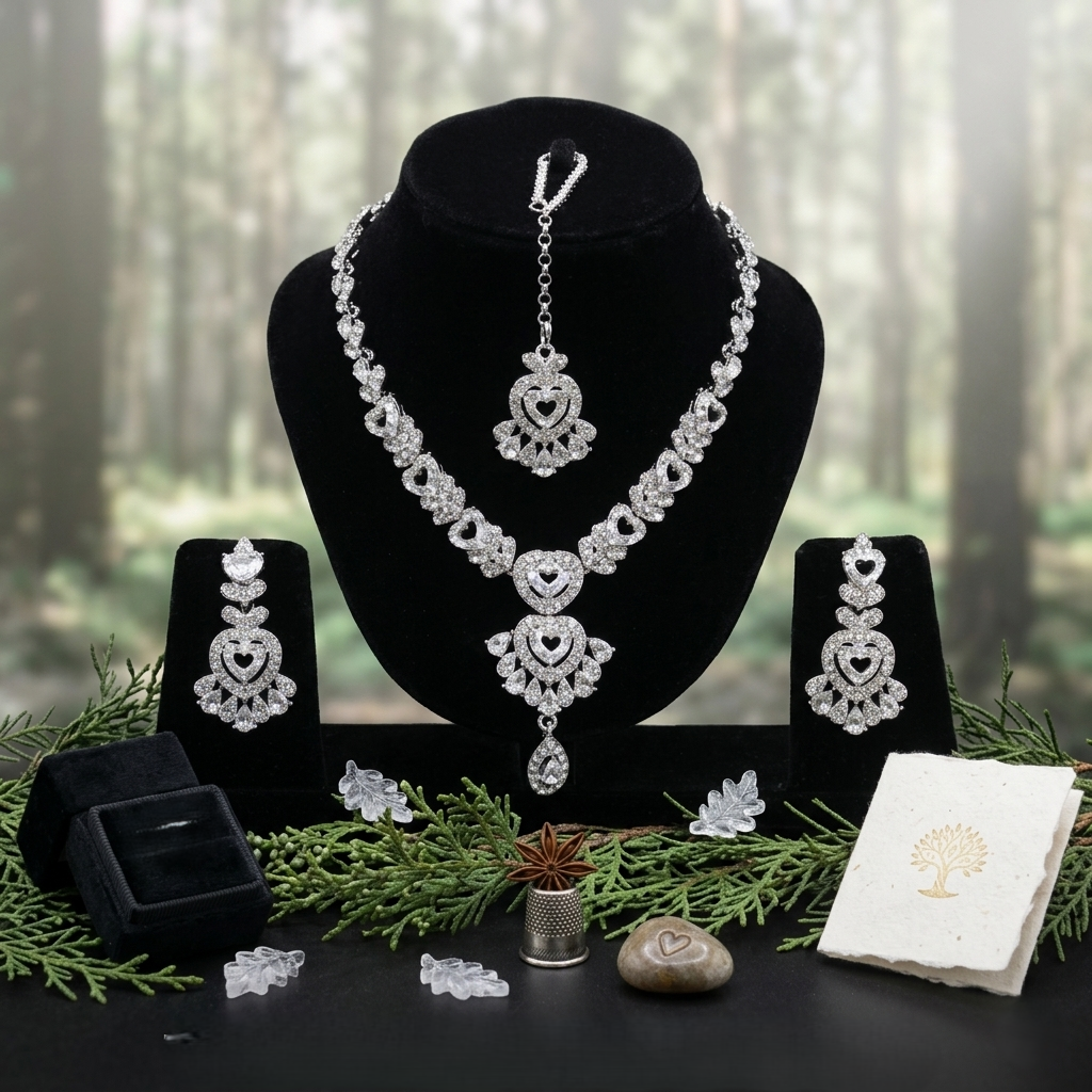 Petal Glow Bridal Necklace S2