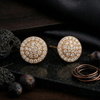 Round CZ Stone studs
