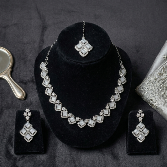 Petal Glow Bridal Necklace S6