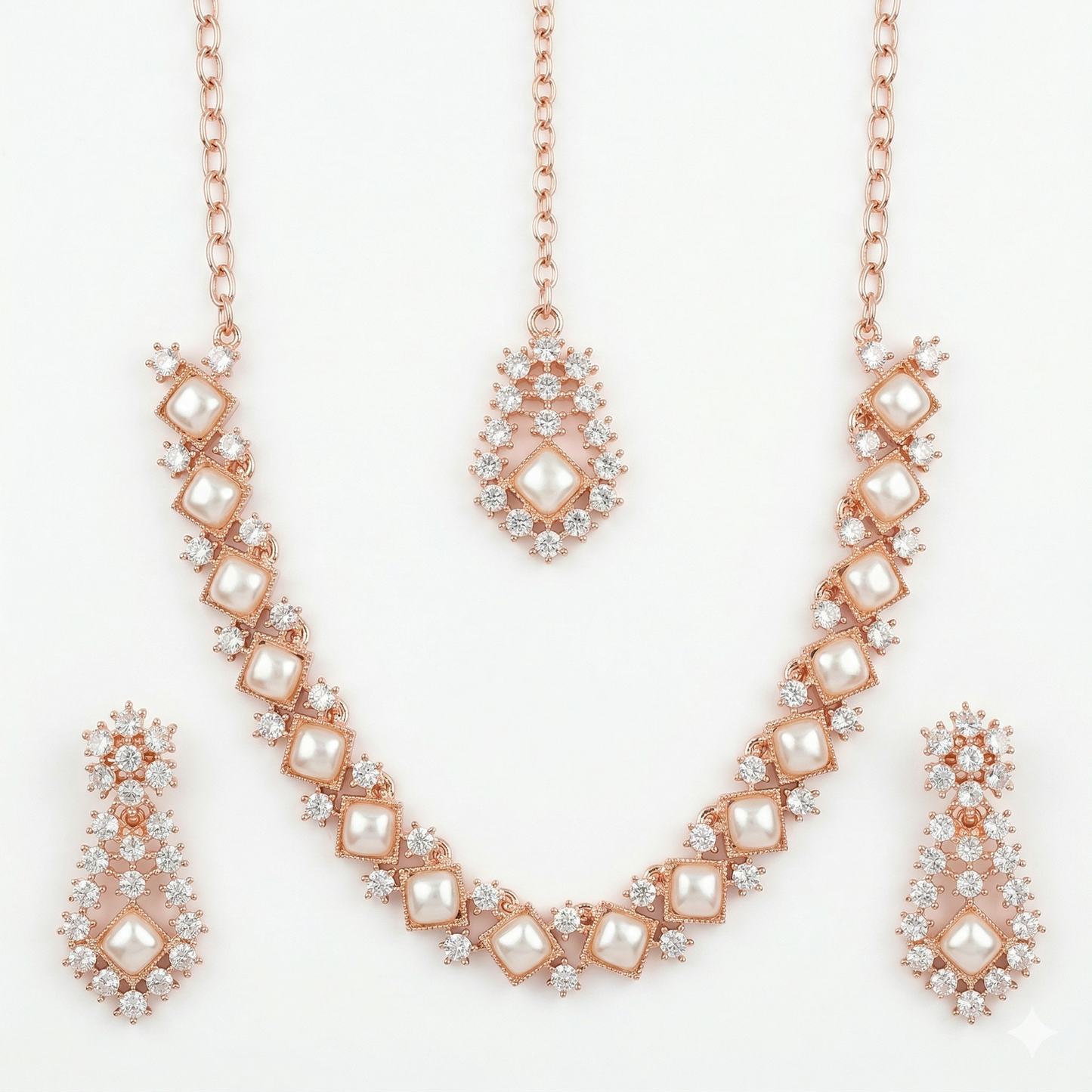 Petal Glow Bridal Necklace S7