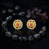 Dhira Micro Gold Studs Style 1