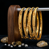 Golden Glow Designer Bangles