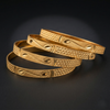 Dhira Gold Aura Bangles