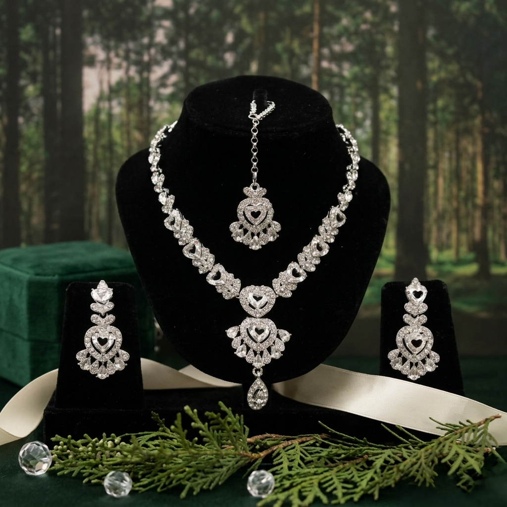 Petal Glow Bridal Necklace S2