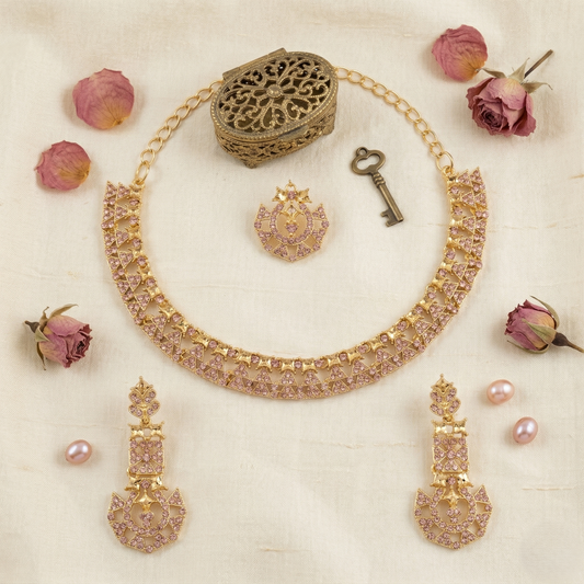 Petal Glow Bridal Necklace S5