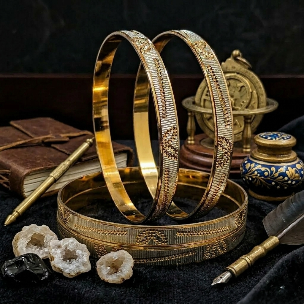 Antique Glow Bangles
