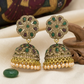 Traditional Gold-Plated Pearl Jhumka