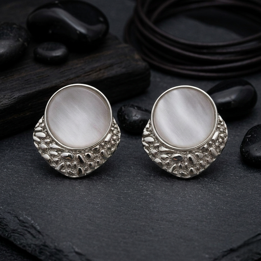 Aurelle Moon Studs