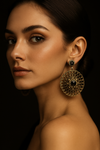 Antique Gold Bloom Earrings