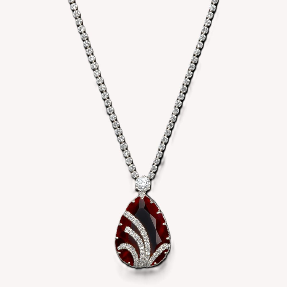 Royal Ember Pendant-Red II