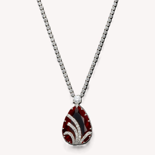 Royal Ember Pendant-Red II