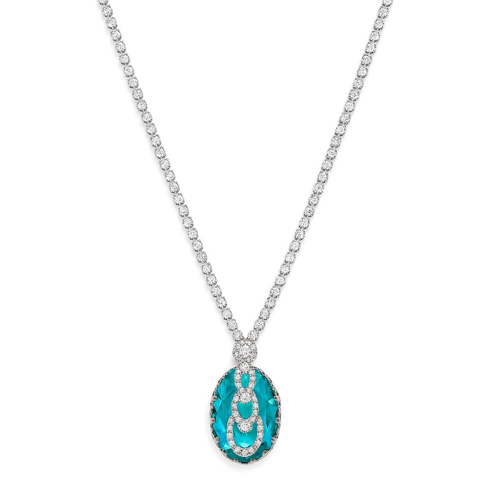 Royal Ember Pendant-Turquoise