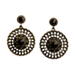 Antique Gold Bloom Earrings