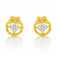 Dhira Micro gold earring Style 4