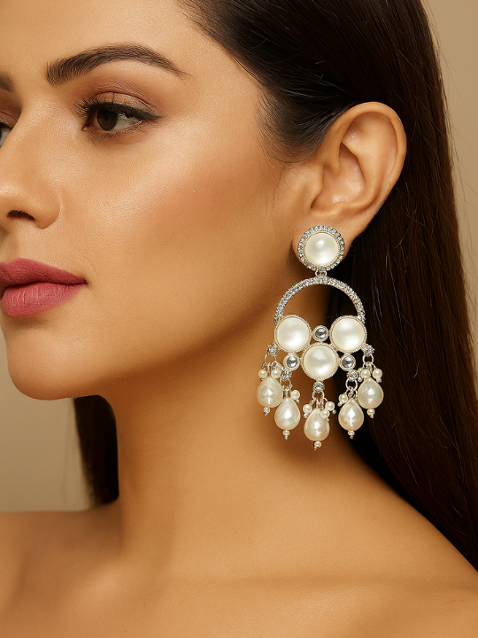 Pearl Bloom Earrings