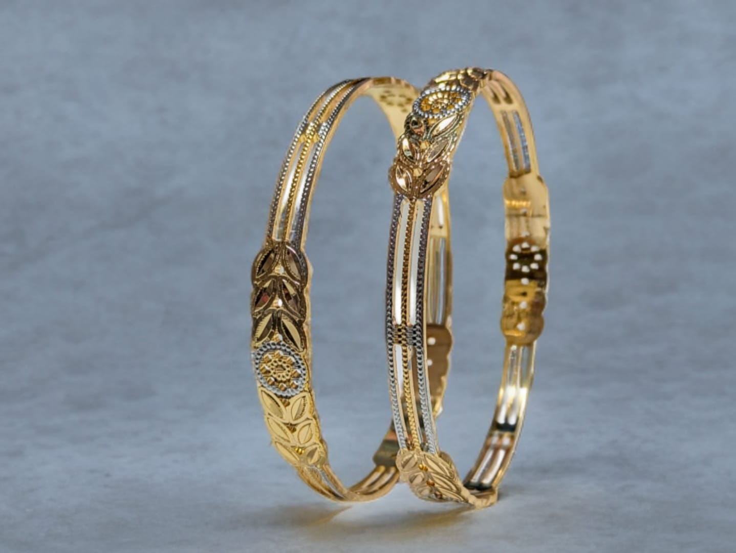 Shagun Dual Finish Bangles