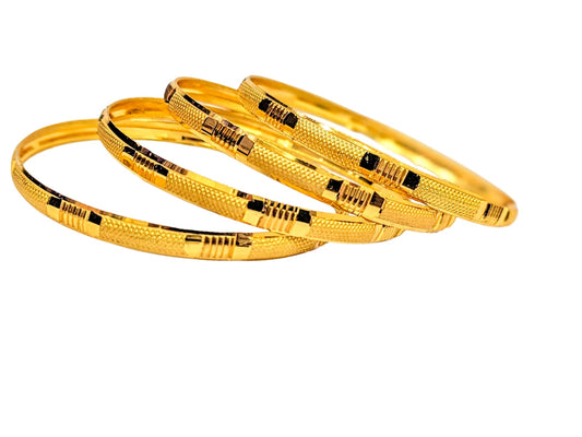 Golden Glow Designer Bangles