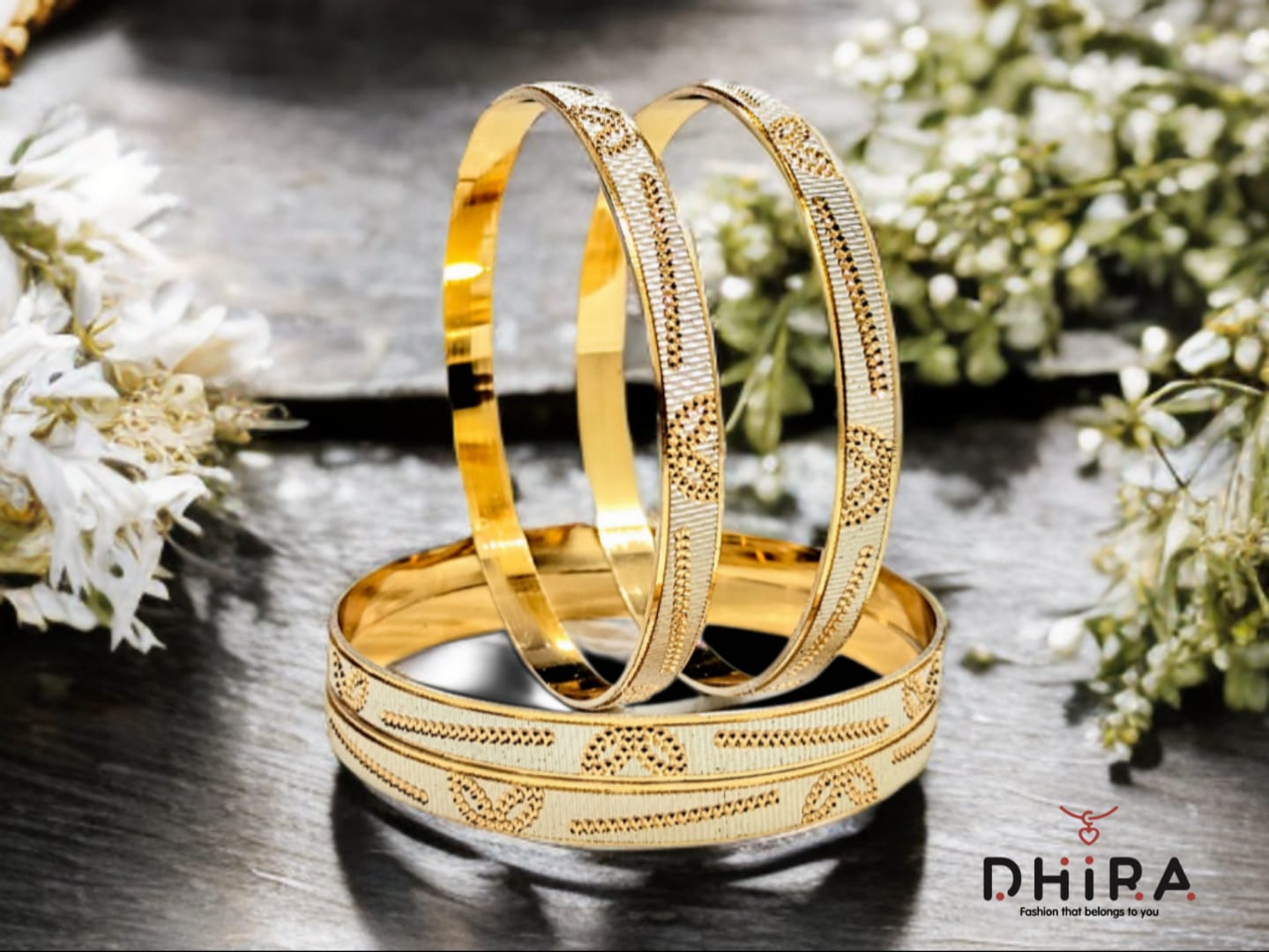 Antique Glow Bangles